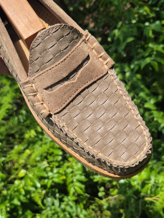 G.H. BASS Larson Nautical Weejuns Penny Woven Crepe Leather Loafers Men\'s main image 13